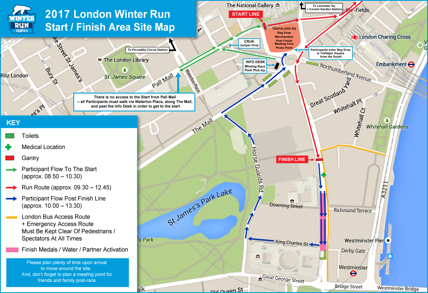 Site Map Winter Run