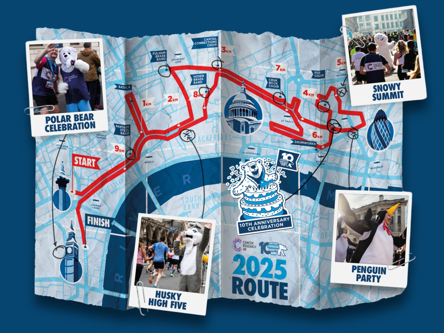 Route map Winter Run